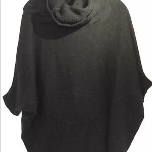 NWOT Vince Black cowlneck sweater L